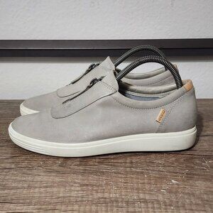 Ecco Soft 7 Zip Women's Shoes Size 8 Gray